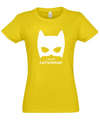 Marškinėliai moterims Catwoman kaina ir informacija | Marškinėliai moterims | pigu.lt