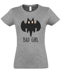 Marškinėliai moterims Bad girl цена и информация | Женские футболки | pigu.lt