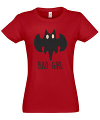 Marškinėliai moterims Bad girl kaina ir informacija | Marškinėliai moterims | pigu.lt