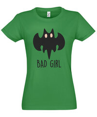 Marškinėliai moterims Bad girl kaina ir informacija | Marškinėliai moterims | pigu.lt