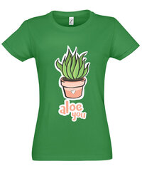Marškinėliai moterims Aloe you kaina ir informacija | Marškinėliai moterims | pigu.lt