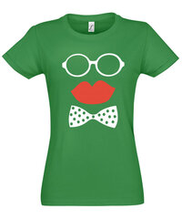 Marškinėliai moterims Ponia 1, žali kaina ir informacija | Marškinėliai moterims | pigu.lt