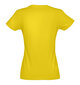 Marškinėliai moterims Pandos meilė, geltoni цена и информация | Marškinėliai moterims | pigu.lt