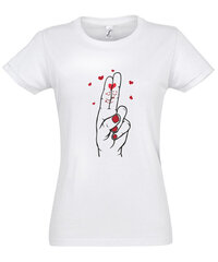 Marškinėliai moterims My Valentine kaina ir informacija | Marškinėliai moterims | pigu.lt