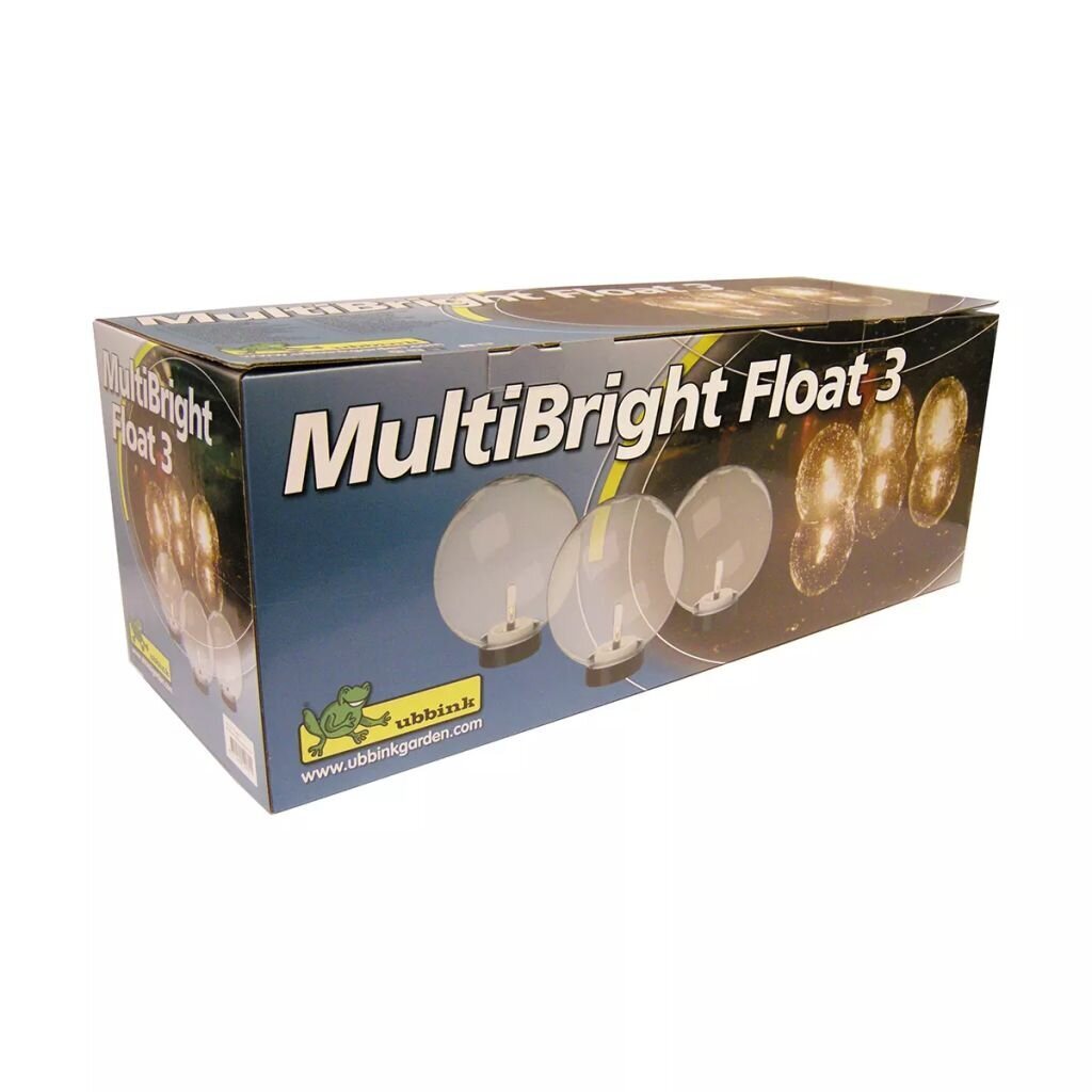 Tvenkinio LED šviestuvai Ubbink MultiBright Float 3, 1354008 цена и информация | Sodo baseinai ir jų priežiūros priemonės | pigu.lt