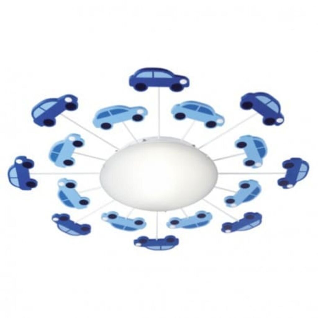 Eglo sieninis/lubinis šviestuvas Viki 1, mėlynas kaina ir informacija | Sieniniai šviestuvai | pigu.lt