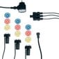 Ubbink Povandeninė lempa MiniBright, 3 x 8, LED, 1354019 цена и информация | Sodo baseinai ir jų priežiūros priemonės | pigu.lt