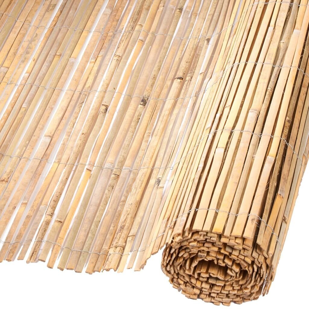 Sodo pertvara Nature, 1,5x5m, bambukas kaina ir informacija | Tvoros ir jų priedai | pigu.lt