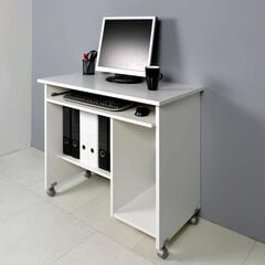 Rašomasis stalas 0482-84, baltas kaina ir informacija | Kompiuteriniai, rašomieji stalai | pigu.lt