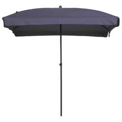 Madison skėtis Patmos Luxe, safyro mėlynas, 210x140 cm, stačiakampis цена и информация | Зонты, маркизы, стойки | pigu.lt