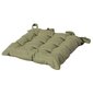 Sėdynės pagalvėlė Madison Panama, žalios spalvos, 46x46cm цена и информация | Pagalvės, užvalkalai, apsaugos | pigu.lt