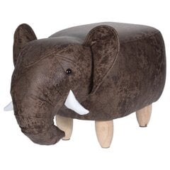 Табурет в форме слона Home&Styling, коричневый цена и информация | Стулья для кухни и столовой | pigu.lt