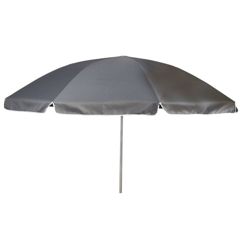 Bo-Camp skėtis nuo saulės Beach, pilkos spalvos, 160cm цена и информация | Skėčiai, markizės, stovai | pigu.lt