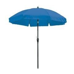 Madison skėtis nuo saulės Lanzarote, žydros spalvos, 250 cm, apskritas kaina ir informacija | Skėčiai, markizės, stovai | pigu.lt