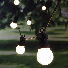 Lempučių girlianda su 20 lempučių, 1250 cm kaina ir informacija | Girliandos | pigu.lt