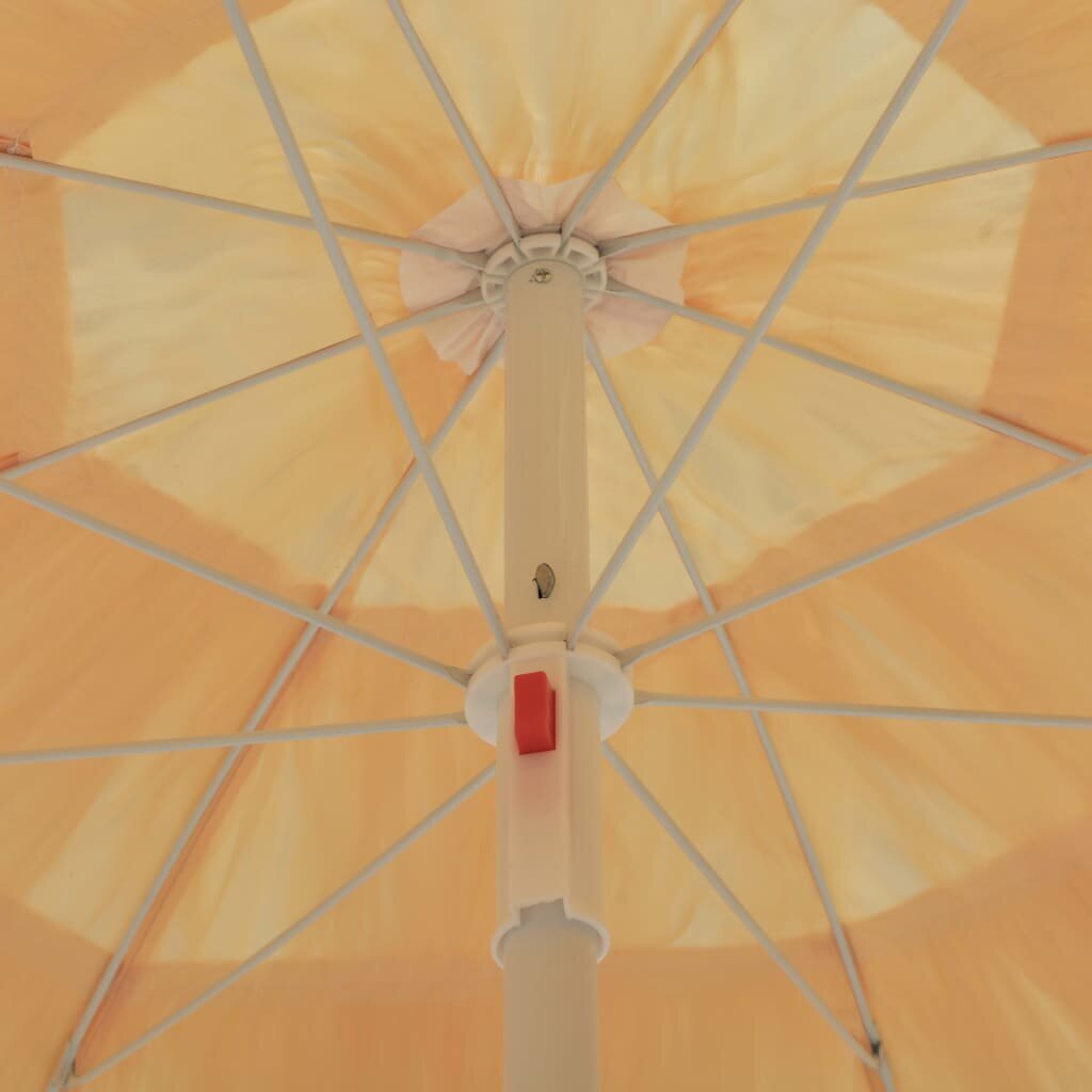 Paplūdimio skėtis, geltonas kaina ir informacija | Skėčiai, markizės, stovai | pigu.lt