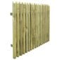 Surenkami sodo vartai, 100x75cm, impregnuota pušies mediena цена и информация | Tvoros ir jų priedai | pigu.lt