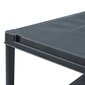 Sandėliavimo lentyna, juoda, 80x40x138 cm, 200 kg kaina ir informacija | Sandėliavimo lentynos | pigu.lt