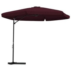 Lauko skėtis su plieniniu stulpu, 300 cm, raudonas kaina ir informacija | Skėčiai, markizės, stovai | pigu.lt