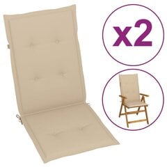 Sodo kėdės pagalvėlės, 2vnt. цена и информация | Подушки, наволочки, чехлы | pigu.lt