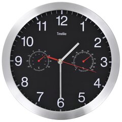 Sieninis laikrodis su kvarciniu mechanizmu, 30cm kaina ir informacija | Laikrodžiai | pigu.lt