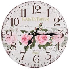 Sieninis laikrodis virtuvei, 30 cm kaina ir informacija | Laikrodžiai | pigu.lt