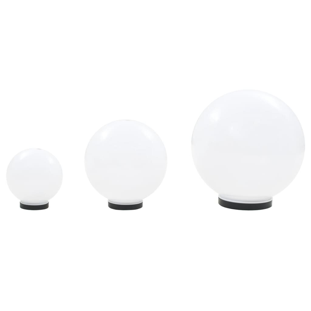 LED lempų rinkinys, 2 dalių, 20, 30, 40 cm цена и информация | Lauko šviestuvai | pigu.lt