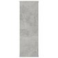 Sieninės lentynos, betono pilkos spalvos, 104x20x58,5 cm, MDP kaina ir informacija | Lentynos | pigu.lt