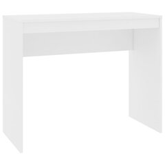 Rašomasis stalas, 90x40x72 cm, baltas kaina ir informacija | Kompiuteriniai, rašomieji stalai | pigu.lt