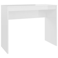 Rašomasis stalas, 90x40x72cm, baltas kaina ir informacija | Kompiuteriniai, rašomieji stalai | pigu.lt