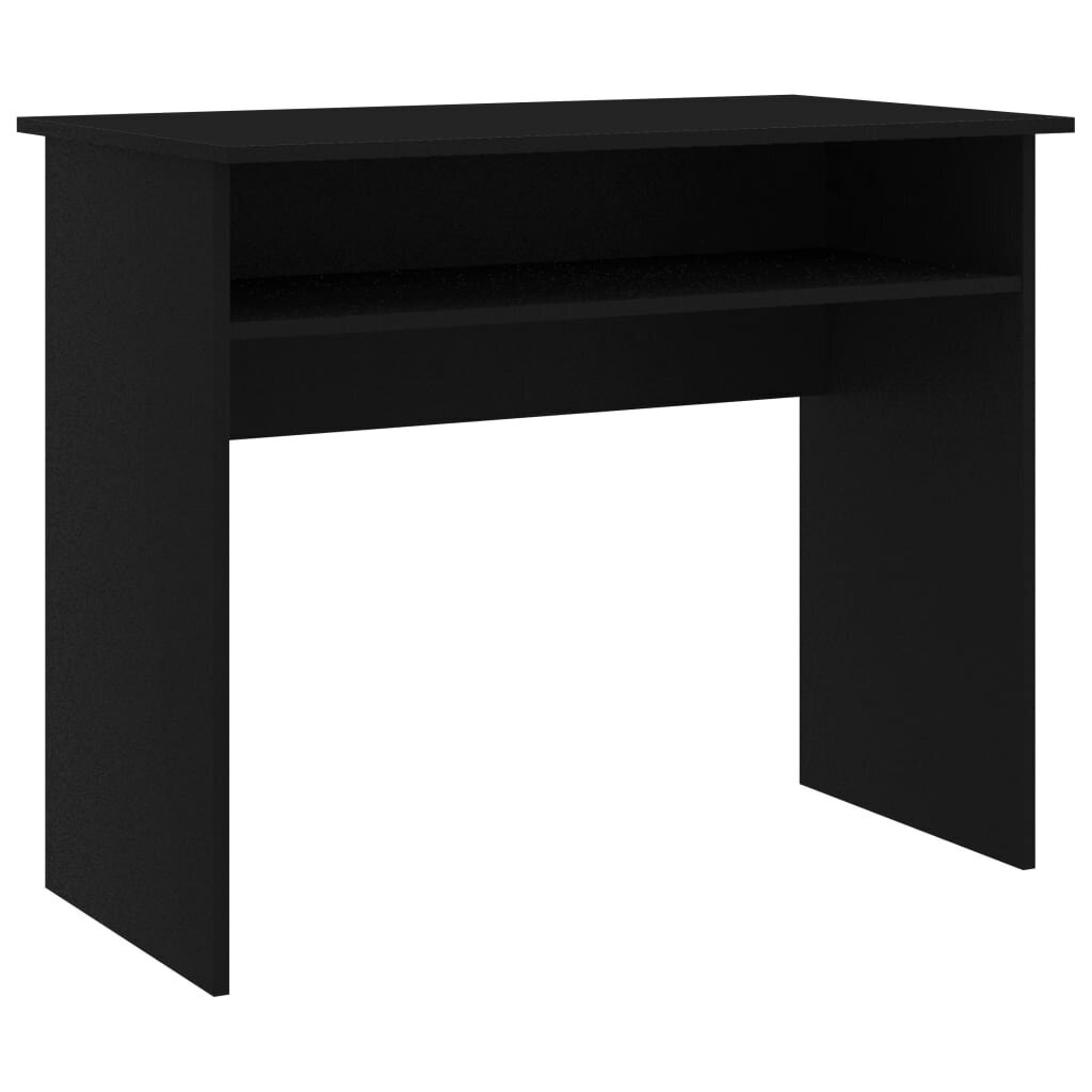 Rašomasis stalas, 90x50x74cm, juodas kaina ir informacija | Kompiuteriniai, rašomieji stalai | pigu.lt