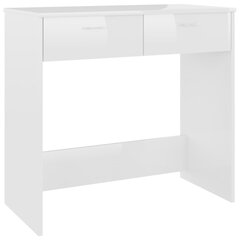 Rašomasis stalas, 80x40x75cm, baltas kaina ir informacija | Kompiuteriniai, rašomieji stalai | pigu.lt