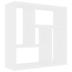 Sieninė lentyna vidaXL, 45,1x16x45,1cm, balta цена и информация | Полки | pigu.lt
