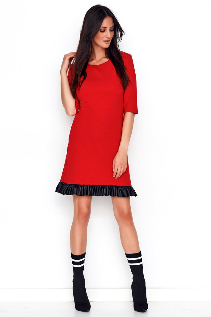 Suknelė moterims Numinou, raudona kaina ir informacija | Suknelės | pigu.lt