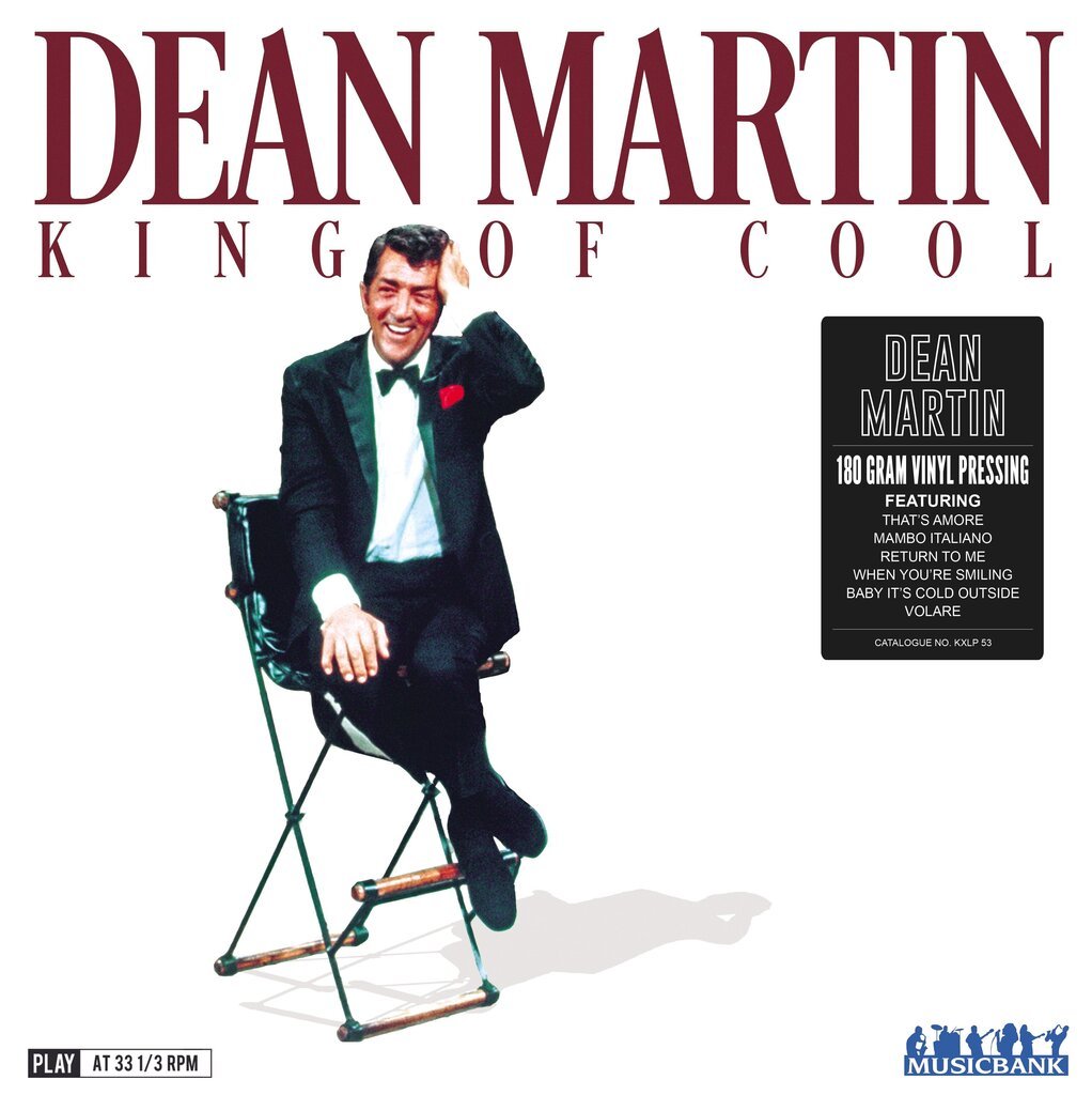 Vinilinė plokštelė Dean Martin King of Cool kaina ir informacija | Vinilinės plokštelės, CD, DVD | pigu.lt