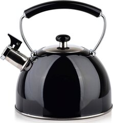 Чайник VINTAGE COOKINI, 2.5 л, черный  цена и информация | Чайники, кофейники | pigu.lt