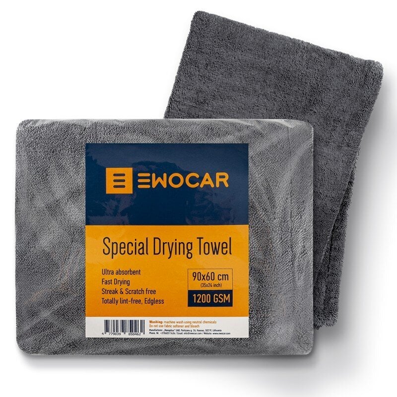 „EWOCAR“ Speciali automobilių sausinimo šluostė цена и информация | Valymo šluostės, servetėlės | pigu.lt