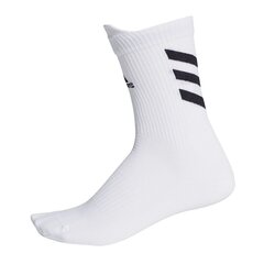 Sportinės kojinės vyrams Adidas Alphaskin Crew Ultralight M FS9762, baltos kaina ir informacija | Vyriškos kojinės | pigu.lt