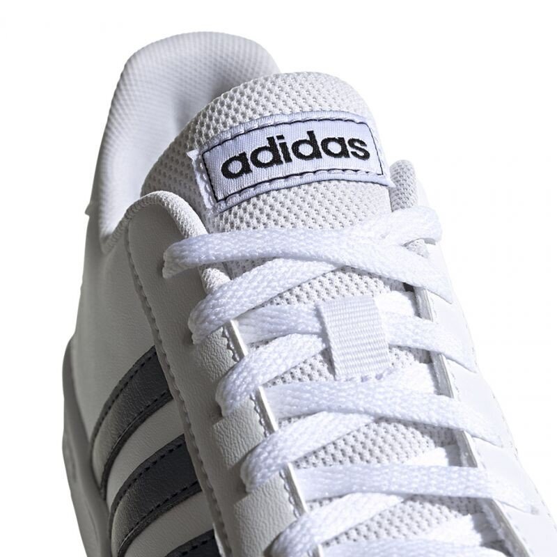 Sportiniai bateliai berniukams Adidas Grand Court K, balti EF0103 цена и информация | Sportiniai batai vaikams | pigu.lt