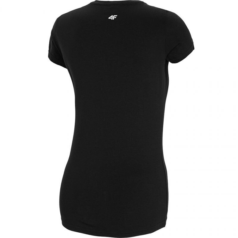 Sportiniai marškinėliai moterims 4F W NOSH4 TSDF002 20S, juodi kaina ir informacija | Sportinė apranga moterims | pigu.lt