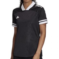 Sportiniai marškinėliai moterims Adidas Condivo 20 W FT7245, 67653, juodi kaina ir informacija | Sportinė apranga moterims | pigu.lt