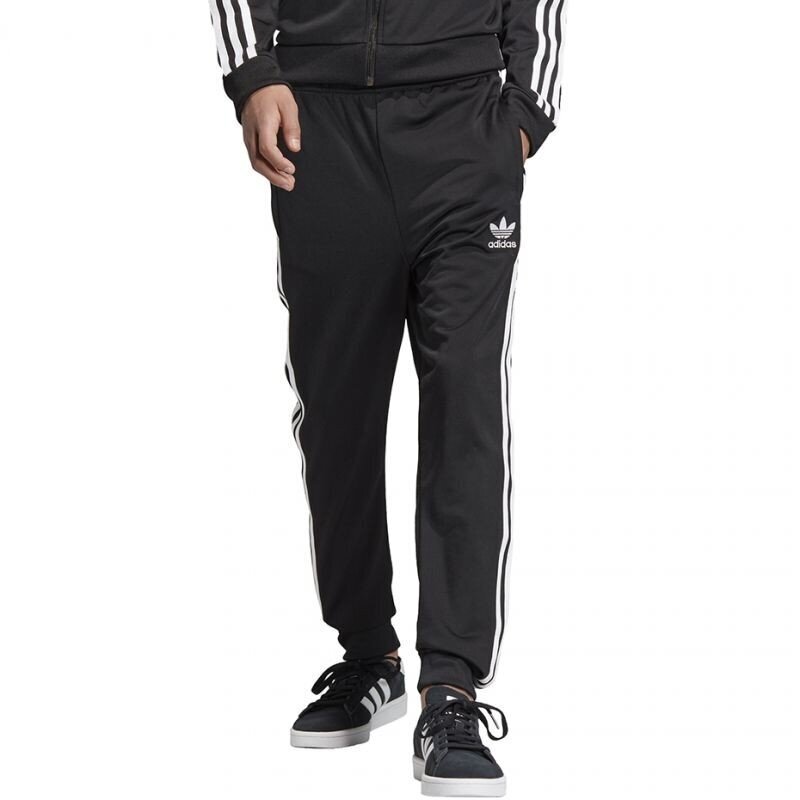 Sportinės kelnės berniukams Adidas Superstar, juodos DV2879 kaina ir informacija | Kelnės berniukams | pigu.lt