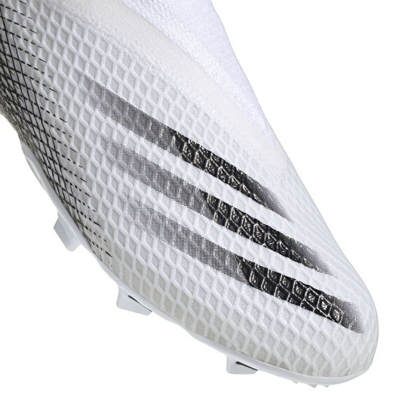 Futbolo bateliai berniukams Adidas X Ghosted.3 LL FG, balti EG8151 kaina ir informacija | Futbolo bateliai | pigu.lt