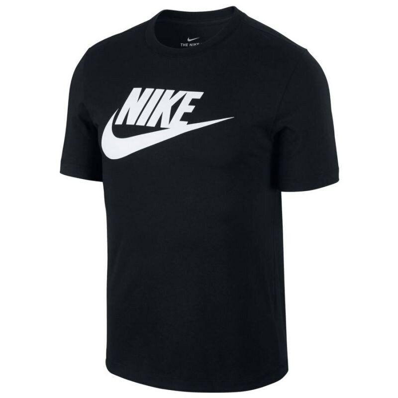 Nike vyriški sportiniai marškinėliai Sportswear M AR5004 010, juodi цена и информация | Vyriški marškinėliai | pigu.lt