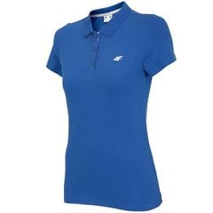Sportiniai marškinėliai moterims 4F W NOSH4 TSD007 36S, mėlyni kaina ir informacija | 4F Drabužiai moterims | pigu.lt