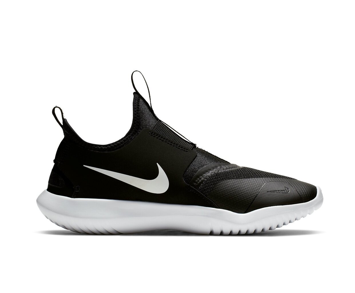 Nike bėgimo bateliai jaunimui FLEX RUNNER, juoda-balta kaina ir informacija | Sportiniai batai vaikams | pigu.lt