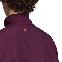 Мужская куртка Adidas Mufc Presentation, фиолетовая GI6377 цена и информация | Мужские куртки | pigu.lt