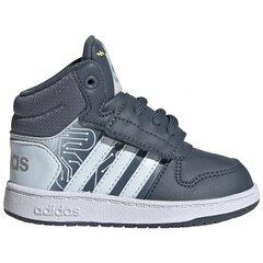 Спортивная обувь для мальчиков Adidas Hoops Mid 2.0 I, серая FW4925 цена и информация | Детская спортивная обувь | pigu.lt