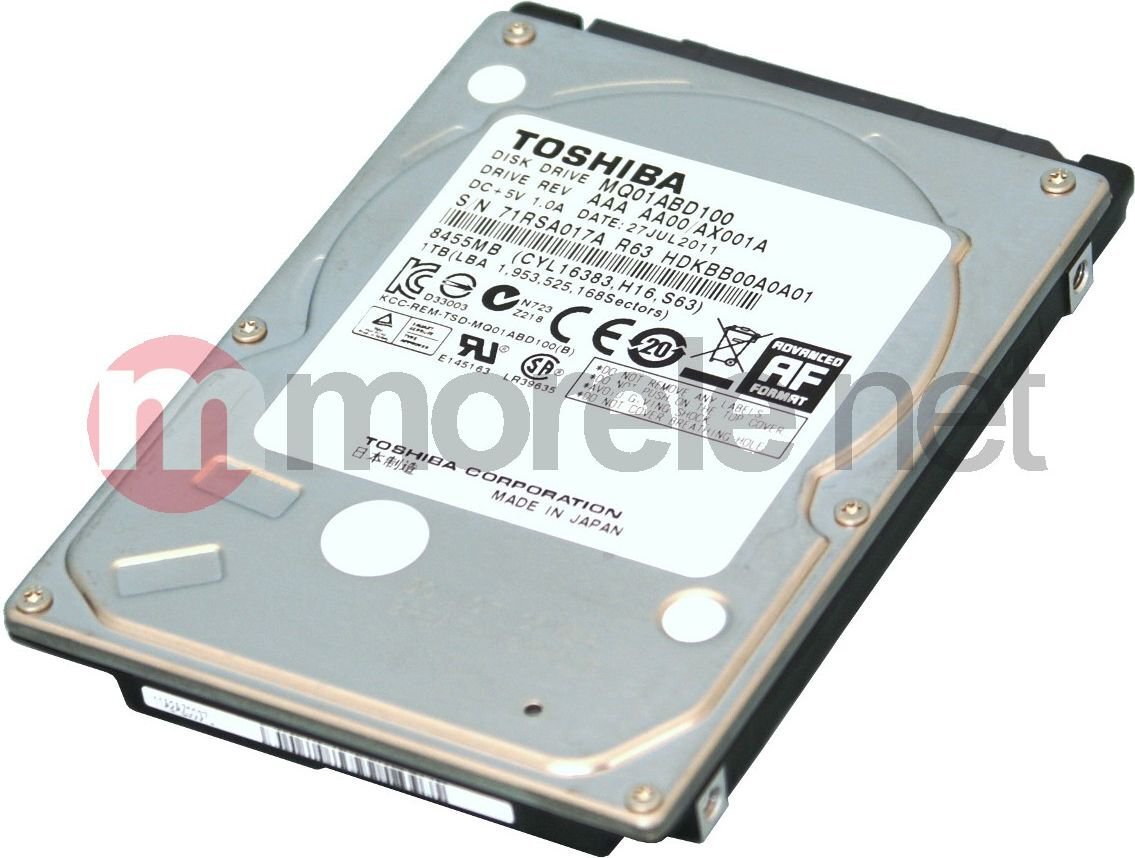 Toshiba 2.5" 1TB (MQ01ABD100) kaina ir informacija | Vidiniai kietieji diskai (HDD, SSD, Hybrid) | pigu.lt