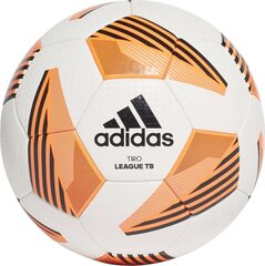 Futbolo kamuolys Adidas Tiro Lyga TB balta ir oranžinė FS0374 kaina ir informacija | Futbolo kamuoliai | pigu.lt